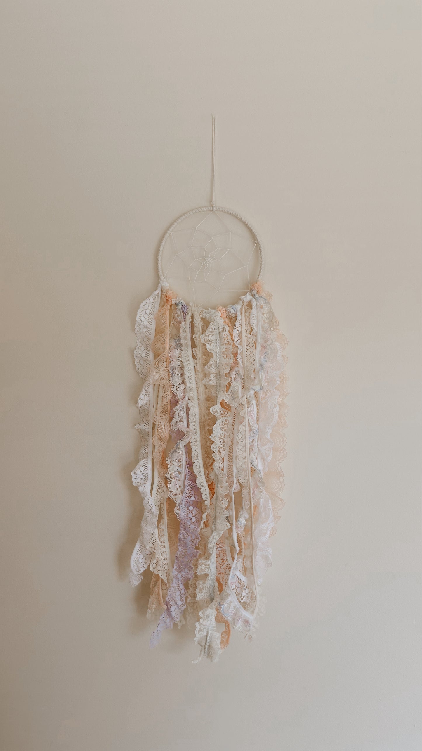 Boho Lace Dreamcatcher - Mini