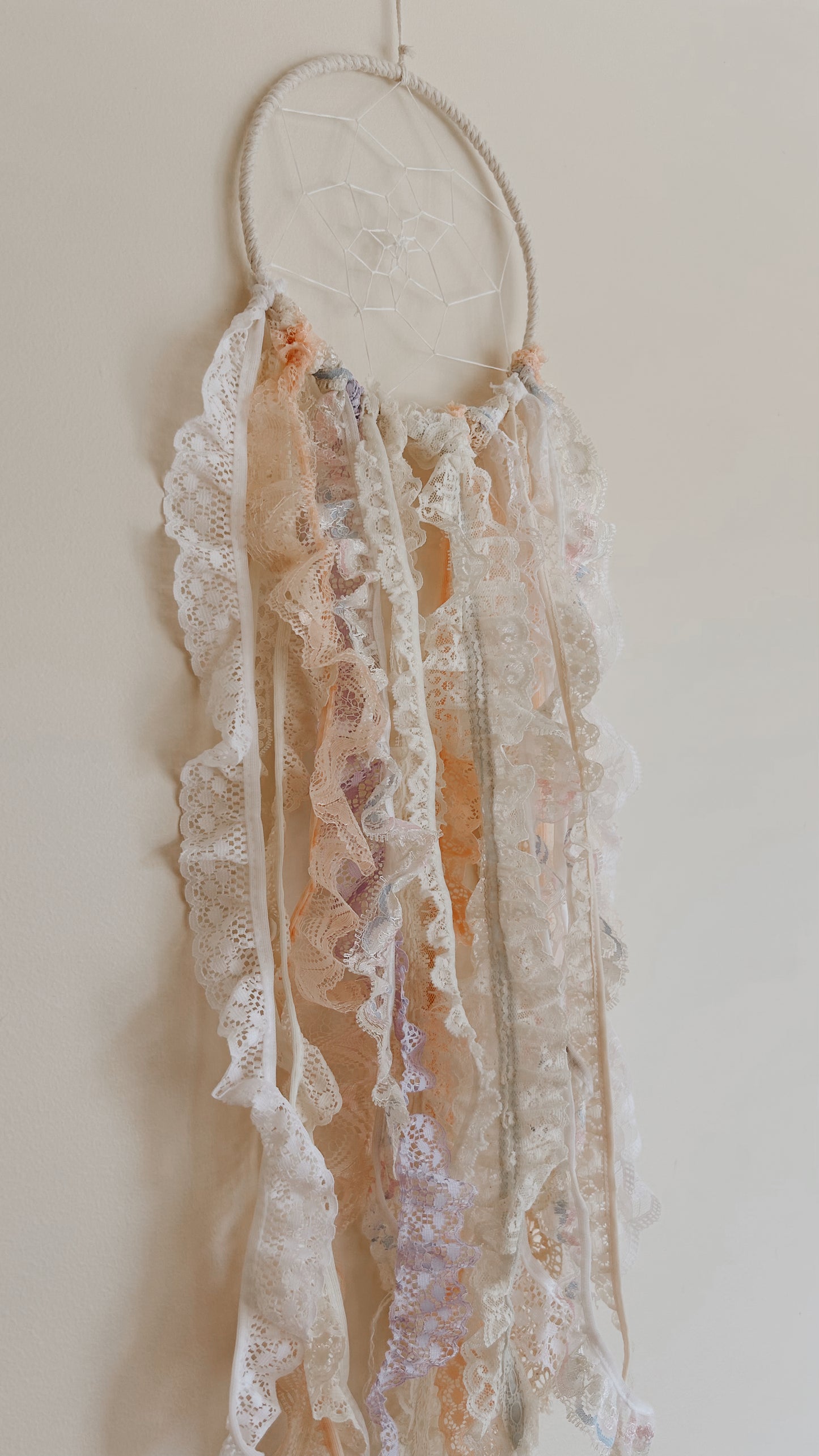 Boho Lace Dreamcatcher - Mini