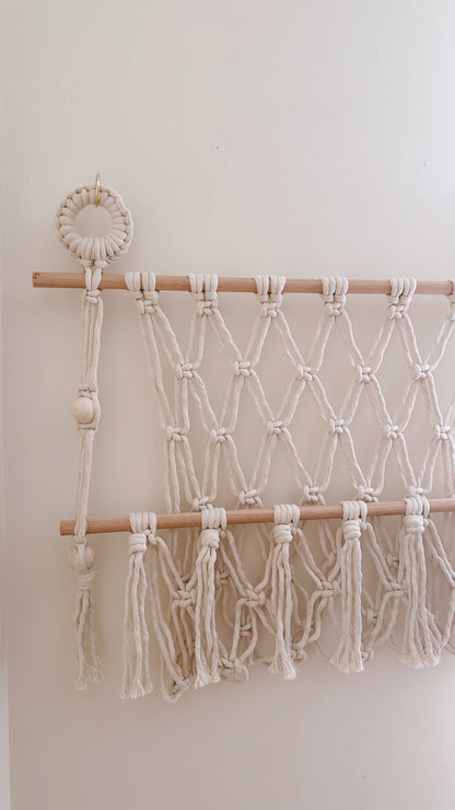 Macrame Toy Storage